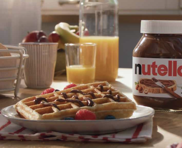 БЕЛЬГИЙСКИЕ ВАФЛИ С NUTELLA®