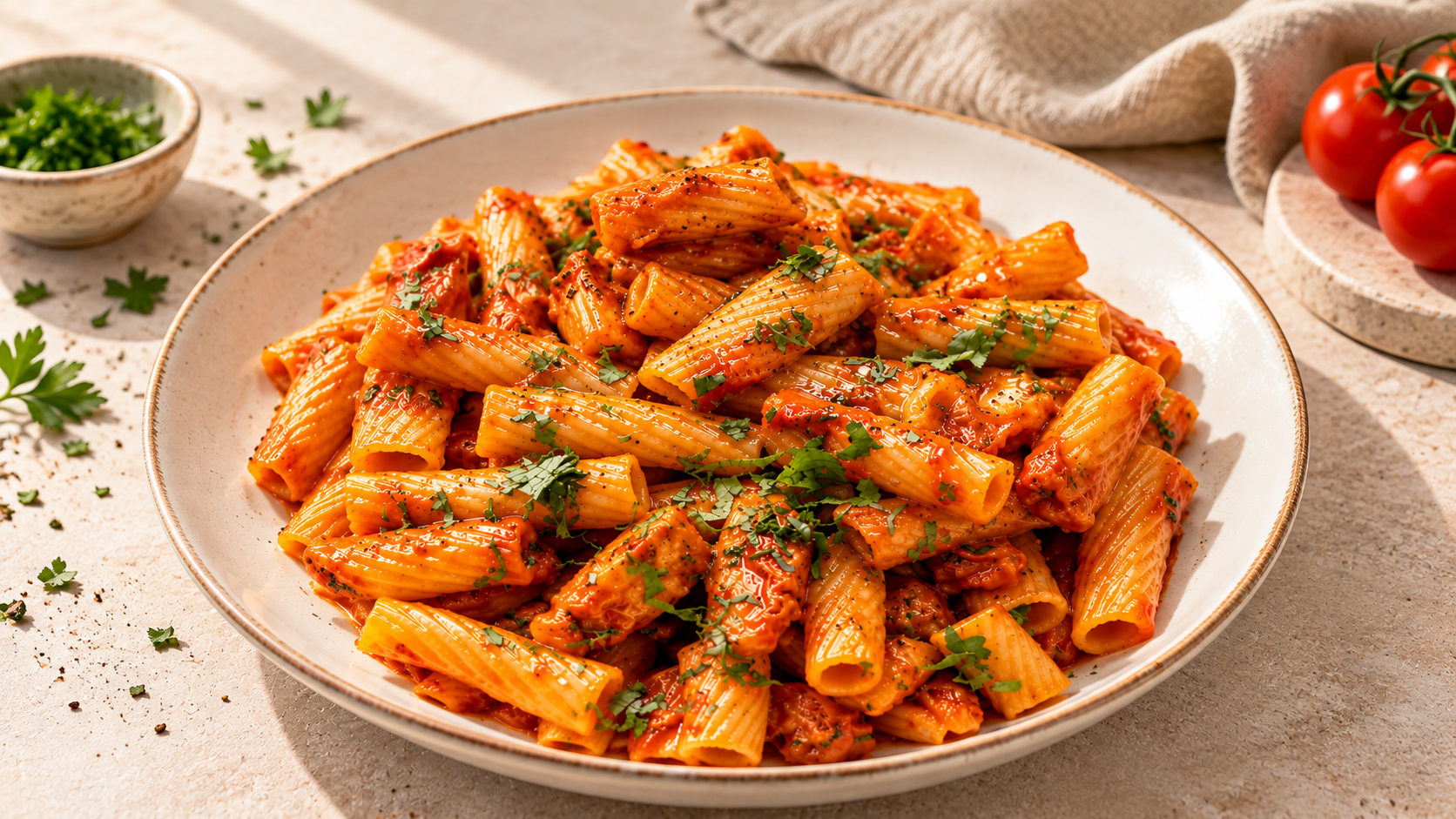 Паста манго-мята🍝
